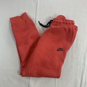 Nike Sportswear Tech Fleece Jogger Pants Youth Size Large University Red